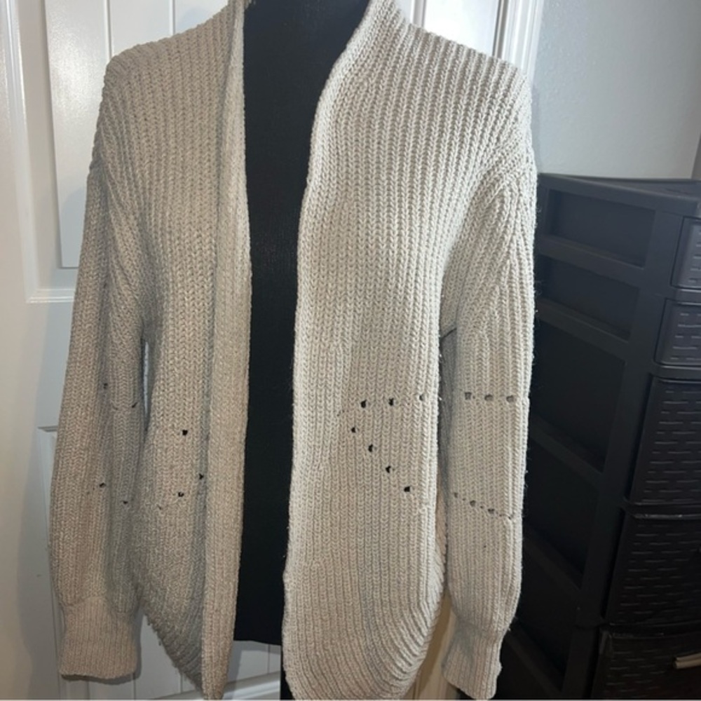 A New Day - Size Small - Gray Cardigan Sweater